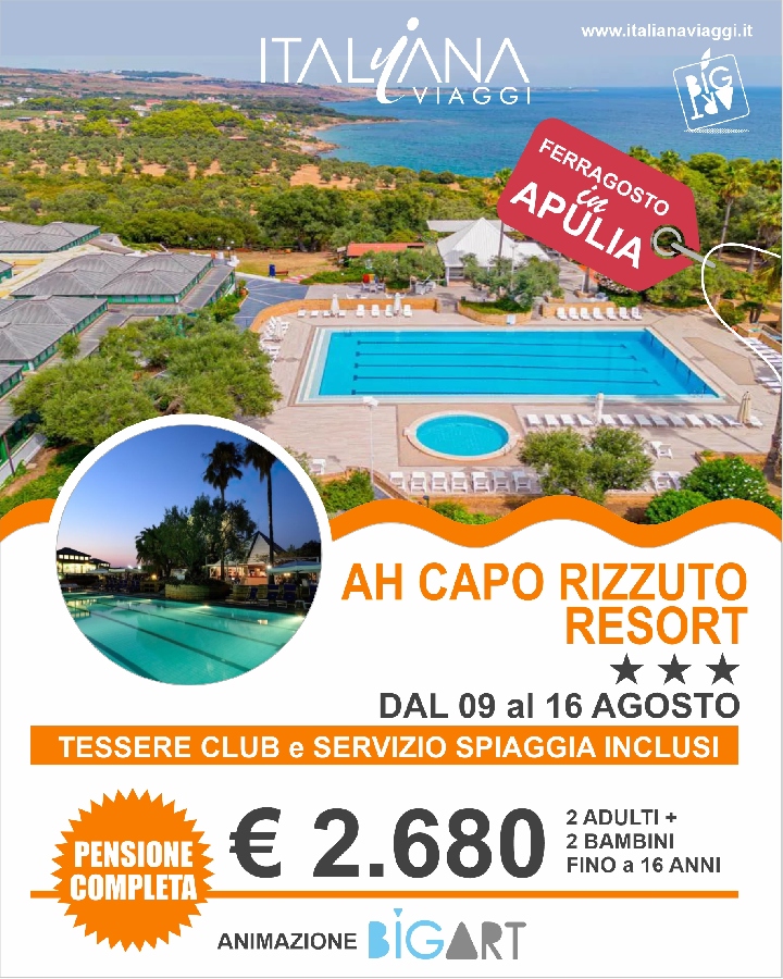 Villaggi-Turistici AH CAPO RIZZUTO Apulia Hotel