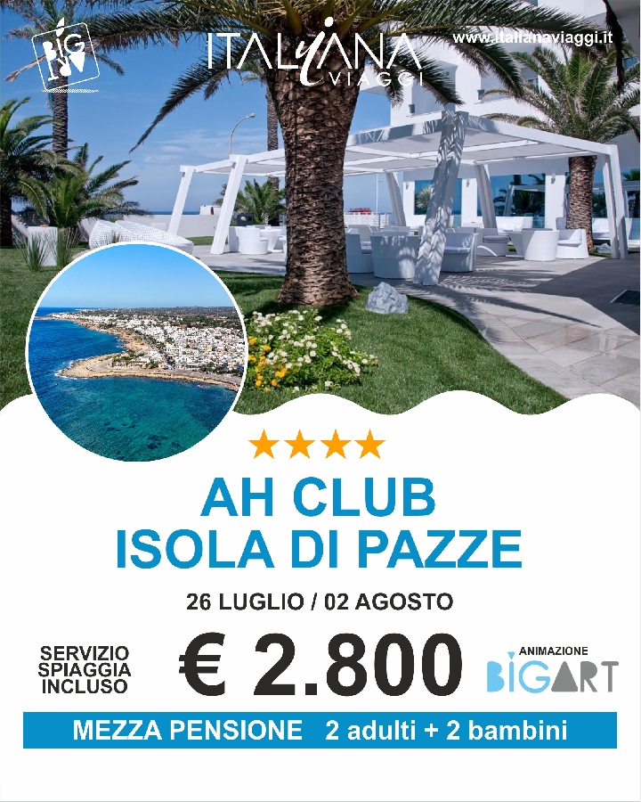 Villaggi-Turistici AH ISOLA DI PAZZE SALENTO