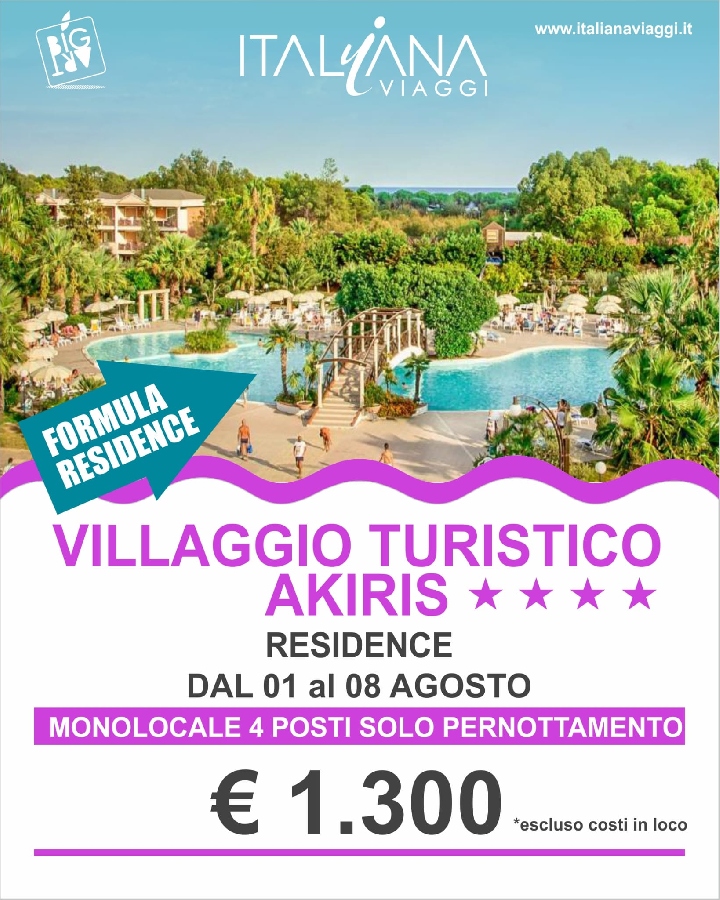 Villaggi-Turistici VILLAGGIO AKIRIS RESIDENCE