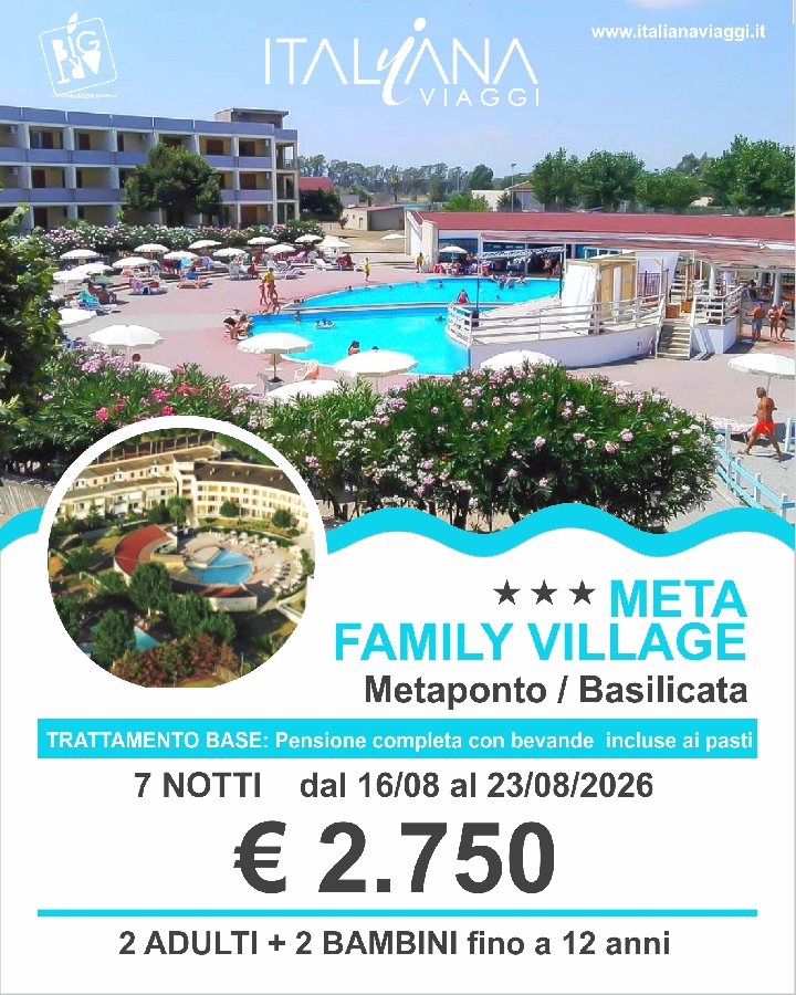 Villaggi-Turistici META FAMILY VILLAGE Basilicata