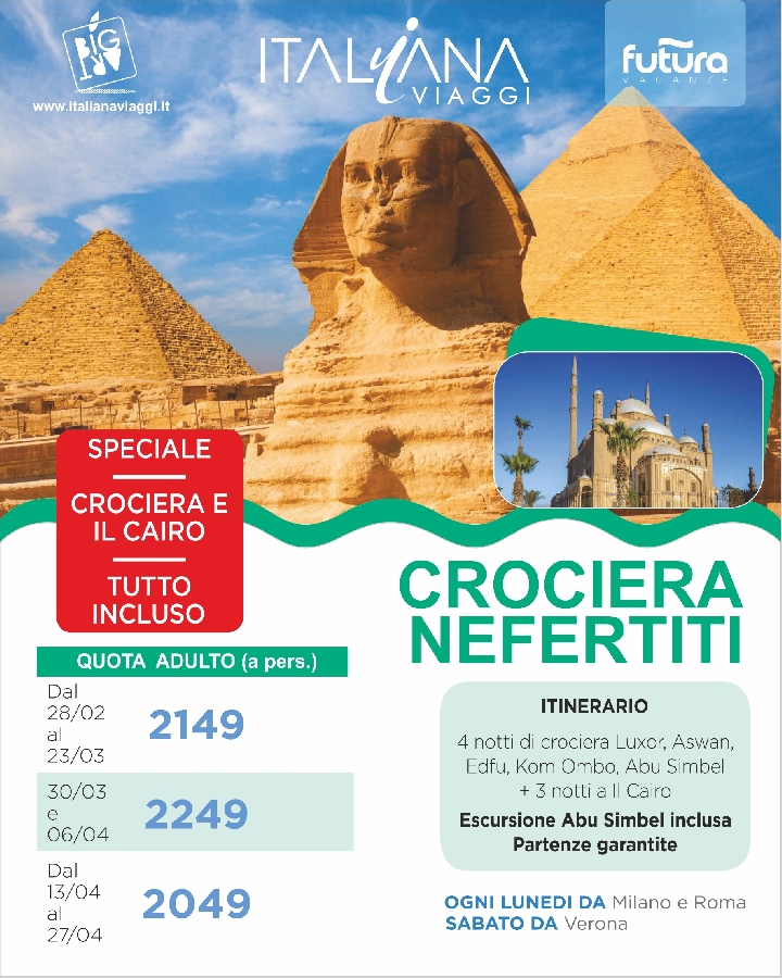 Mondo CROCIERA SUL NILO EGITTO
